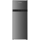 Frigider Heinner HF-H2206XE++, 206 L, Clasa E, Termostat ajustabil, Iluminare LED, 143 cm, Inox