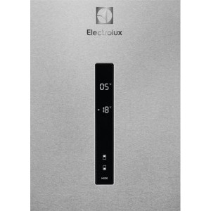 Electrolux LNT7ME32X3, 330 L, No Frost, CustomFlex, Multi Flow, Iluminare LED, Clasa E, 186 cm, Inox