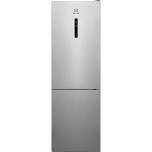 Electrolux LNT7ME32X3, 330 L, No Frost, CustomFlex, Multi Flow, Iluminare LED, Clasa E, 186 cm, Inox