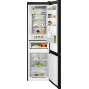 Electrolux LNT7ME36K2, 366 L, No Frost, Control electronic, Multi Flow, Iluminare LED, Clasa E, 201 cm, Negru