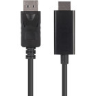Cablu video Lanberg DisplayPort v1.1 Male - HDMI Male, 3m, negru