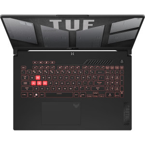 ASUS Gaming 17.3'' TUF A17 FA707NUG, FHD 144Hz, Procesor AMD Ryzen™ 7 7445HS (16M Cache, up to 4.7 GHz), 16GB DDR5, 2TB SSD, GeForce RTX 4050 6GB, No OS, Mecha Gray