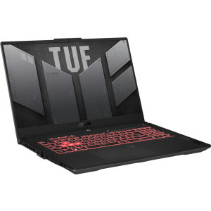 ASUS Gaming 17.3'' TUF A17 FA707NUG, FHD 144Hz, Procesor AMD Ryzen™ 7 7445HS (16M Cache, up to 4.7 GHz), 16GB DDR5, 2TB SSD, GeForce RTX 4050 6GB, No OS, Mecha Gray