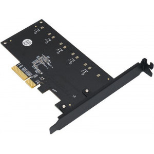 Orico PES5-BK 1x PCI-E Male - 5x SATA 3.0