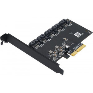 Orico PES5-BK 1x PCI-E Male - 5x SATA 3.0