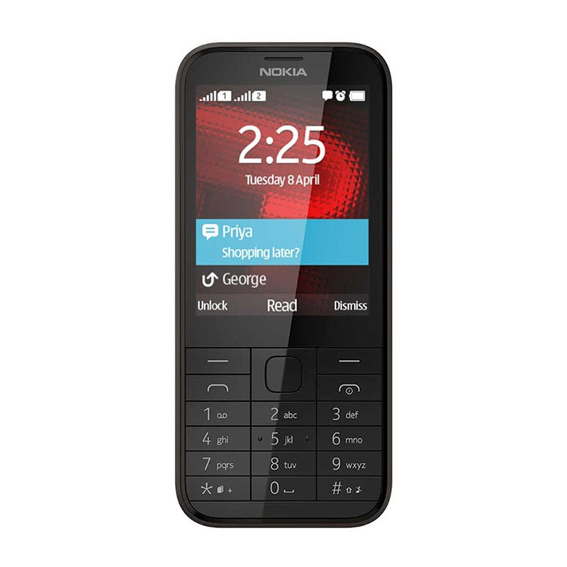 Telefon mobil Nokia 225 Dual SIM 4G Black - PC Garage