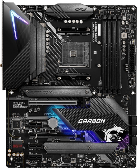Placa de baza MSI MPG B550 GAMING CARBON WIFI