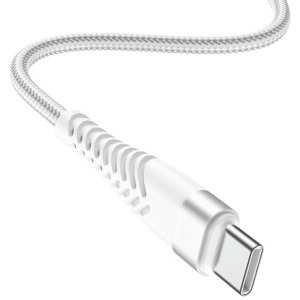 Lamtech Unbreakable, USB-C Male la USB-C Male, 2 m, White