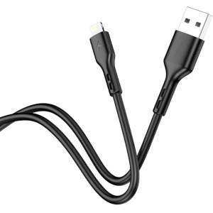 Lamtech USB Male la Lightning Male, 2.1A 2 m, Black