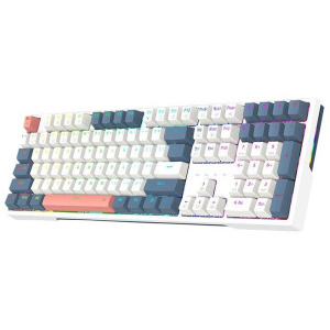 Redragon Trundle RGB White Red Switch Mecanica