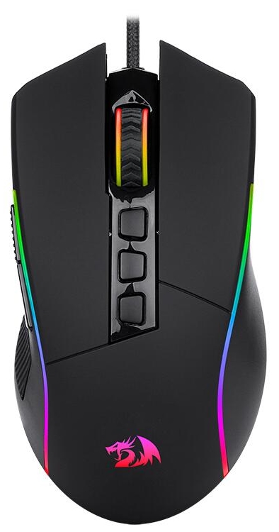 Mouse Gaming Redragon Plank RGB Black