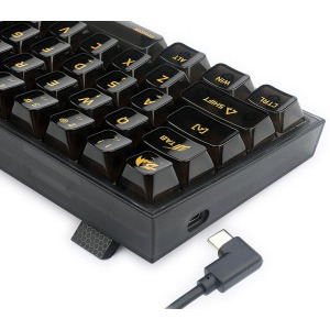 Redragon Fizz RGB Transparent Switch Mecanica