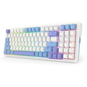 Redragon Gloria Pro White RGB Orange Switch Mecanica