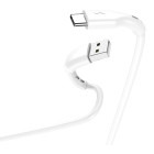 Cablu de date / adaptor Lamtech USB Male la USB-C Male, 2.1A 1 m, White