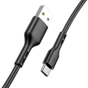 Lamtech USB Male la USB-C Male, 2.1A 2 m, Black