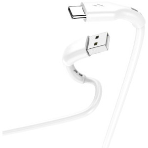 Lamtech USB Male la USB-C Male, 2.1A 3 m, White