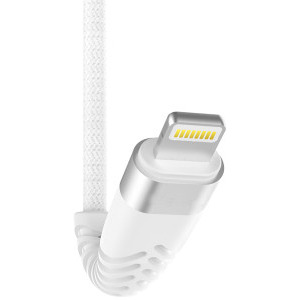 Lamtech Unbreakable, USB Male la Lightning Male, 2 m, Silver