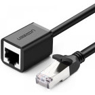 Cablu retea Ugreen Prelungitor CAT6 Patch Cable F/UTP 1 m Black