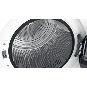 Whirlpool FFTM119X2BYEE, Pompa de caldura, 9 kg, Clasa E, Inverter, FreshCare+, 6th Sense, Alb