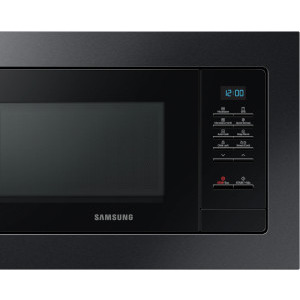 Samsung MG23A7013CA/OL, 23L, Grill, 800W, 6 trepte de putere, Mod Eco, Dezghetare rapida, Grill Fry, Negru
