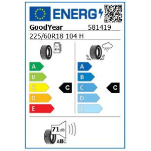 Goodyear UG Performance+ SUV225/60R18 104H
