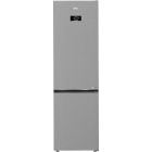 Combina frigorifica Beko B5RCNA405HXB, 355 L, No Frost, HarvestFresh, AeroFlow, Clasa D, 203 cm, Argintiu