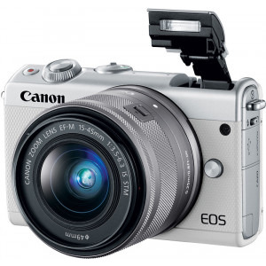 Canon EOS M100 kit EF-M 15-45mm f/3.5-6.3 IS STM White