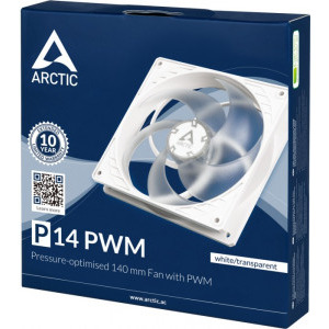 ARCTIC AC P14 PWM (White/Transparent)
