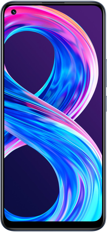 Smartphone Realme 8 Pro, Super AMOLED, Gorilla Glass, 128GB, 8GB RAM, Dual SIM, 4G, 3-Card Slot, 50W Dart Charge, 108MP Ultra Quad Camera senzor Samsung ISOCELL HM2, Infinite Black