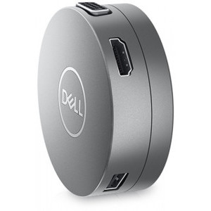 DELL DA310, 7-in-1 USB-C Multiport, putere incarcare 90W, 2x USB 3.1, 1x Gigabit LAN, 1x VGA, 1x Display port, 1x HDMI