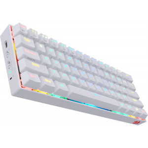Redragon Draconic RGB White Mecanica Brown Switch Wired/Bluetooth