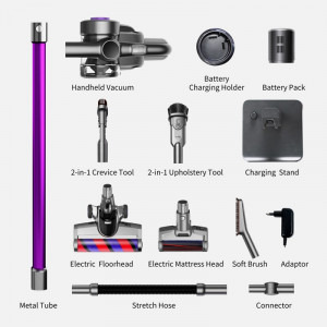 Jimmy H8 Pro Mov, vertical, 500W, 0.5L, Mov - Gri
