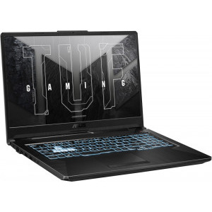 ASUS Gaming 17.3'' TUF F17 FX706HCB, FHD 144Hz, Procesor Intel® Core™ i5-11400H (12M Cache, up to 4.50 GHz), 8GB DDR4, 512GB SSD, GeForce RTX 3050 4GB, No OS, Graphite Black