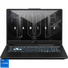 ASUS Gaming 17.3'' TUF F17 FX706HCB, FHD 144Hz, Procesor Intel® Core™ i7-11800H (24M Cache, up to 4.60 GHz), 16GB DDR4, 512GB SSD, GeForce RTX 3050 4GB, No OS, Graphite Black