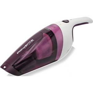 Aspirator Rowenta de mana Extenso Dry AC232001, 0.35L, Alb/Mov