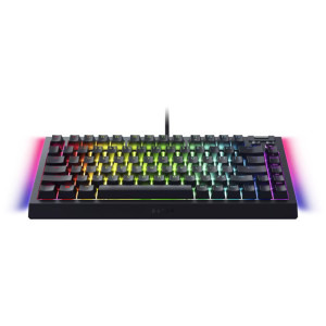 Razer BlackWidow V4 75% Black Orange Tactile Gen-3 Switch Mecanica