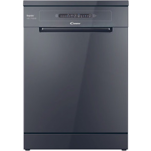 Masina de spalat vase Candy CF 3E9E0A, 13 seturi, 5 programe, Clasa E, Inverter, Maxi Tub, 60 cm, Antracit