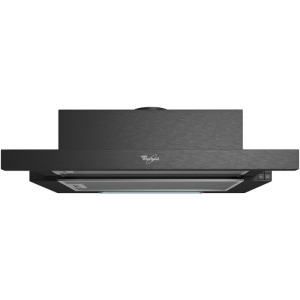 Hota incorporabila Whirlpool telescopica AKR 749/1 NB, Putere de absorbtie 304 m3/h, 3 trepte de viteza, Iluminare LED, 60 cm, Negru