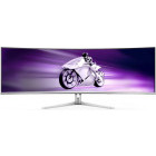 Monitor LED Philips Gaming Evnia 49M2C8900L Curbat 48.9 inch DQHD QD-OLED 0.03 ms 144 Hz USB-C HDR FreeSync Premium Pro & G-Sync Compatible