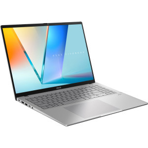 ASUS 16'' Vivobook S16 M3607HA, WUXGA 144Hz, Procesor AMD Ryzen™ 5 220 (16M Cache, up to 4.90 GHz), 16GB DDR5, 1TB SSD, AMD Radeon 740M, No OS, Cool Silver