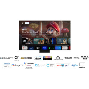 TCL Smart TV Mini LED 75C855 Seria C855 189cm 4K UHD HDR