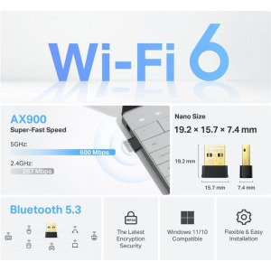 TP-LINK Archer TX10UB Nano Dual-Band WiFi 6