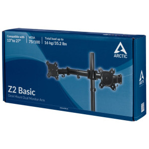 Arctic Z2 basic, 13 - 27 inch, negru