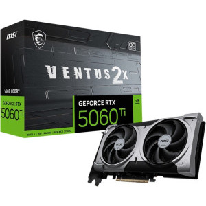 MSI GeForce RTX 5060 Ti VENTUS 2X OC PLUS 16GB GDDR7 128-bit DLSS 4.0