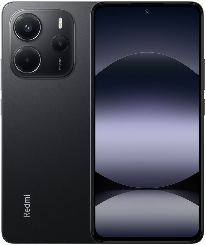 Smartphone Xiaomi Redmi Note 14, 256GB, 8GB RAM, Dual SIM, 4G, 4-Camere, Midnight Black
