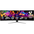 Monitor LED MSI Gaming MPG 491CQPX Curbat 49 inch DQHD QD-OLED 0.03 ms 240 Hz USB-C HDR G-Sync Compatible