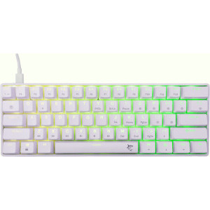 White Shark SHINOBI v2 Outemu Red Switch Mecanica White