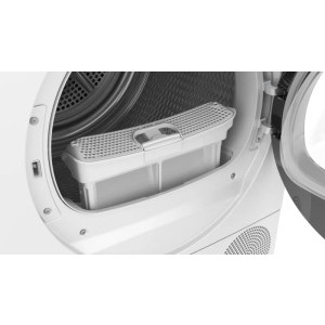 Bosch WQG24101BY, Pompa de caldura, 9 kg, Clasa D, AutoDry, SensitiveDrying, Alb