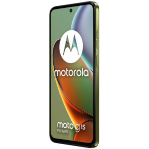 Motorola Moto g15, 512GB, 8GB RAM, Dual SIM, 4G, Tri-Camera, Iguana Green