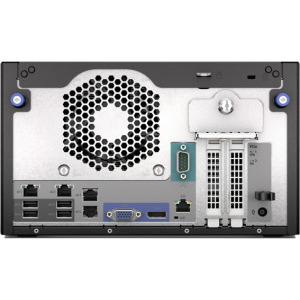 HP ProLiant MicroServer Gen11, Procesor Intel® Pentium® Gold G7400 3.7GHz Alder Lake, 16GB UDIMM RAM, 1x 1TB 7.2K SATA HDD, Intel VROC, 4x LFF